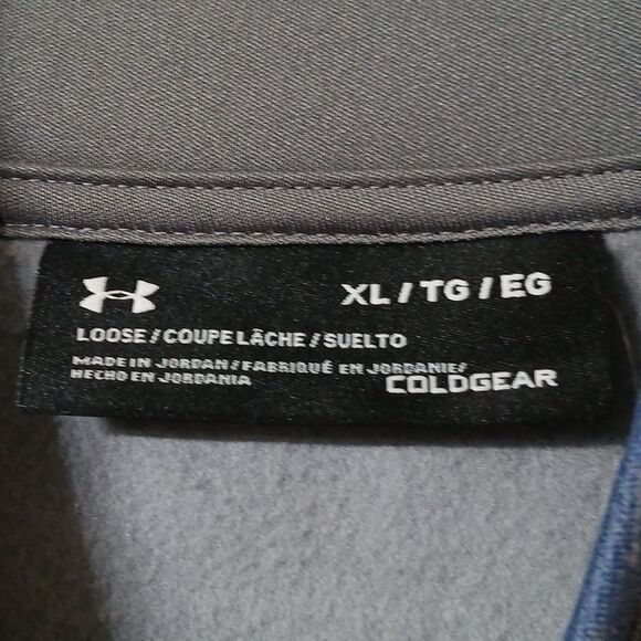 Under Armour loose pullover long sleeve sweatshirt with 1/4 zipper  Sz XL NWOT - Picture 5 of 8